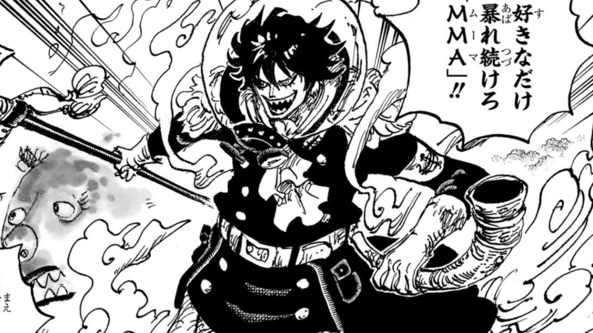 Killingham's first introduction in One Piece manga (Image via Shueisha)